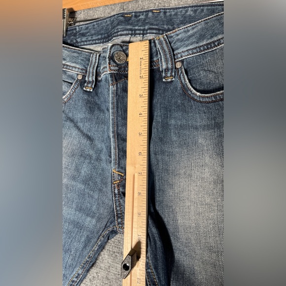 Diesel Men’s 33x32 Jeans Safado Regular Slim Straight Distressed Denim Blue - Picture 4 of 11